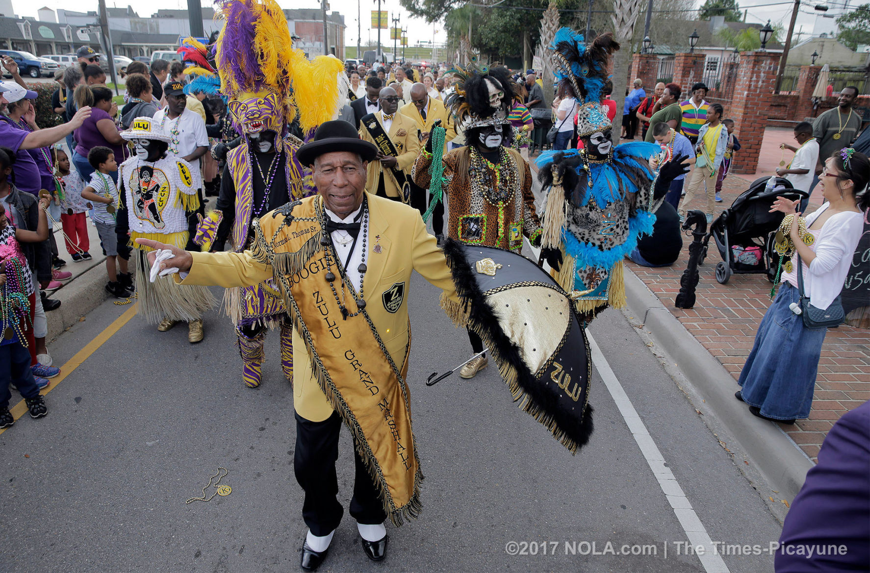 Mardi Gras photos: Zulu, Argus meet in Rivertown